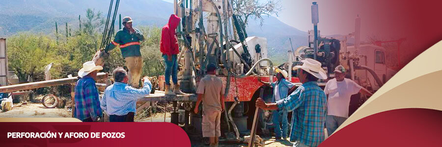 Perforación y Aforo de Pozos