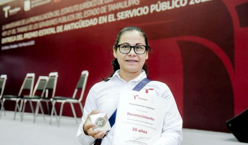Entregarán Premio Estatal de Antigüedad en el Servicio Público 2023