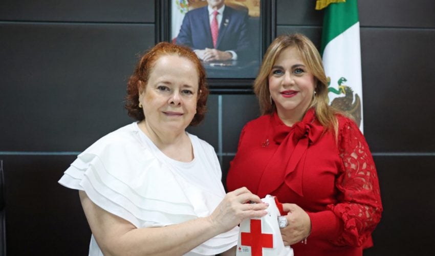 Se une Secretaría de Administración a Colecta Anual de Cruz Roja
