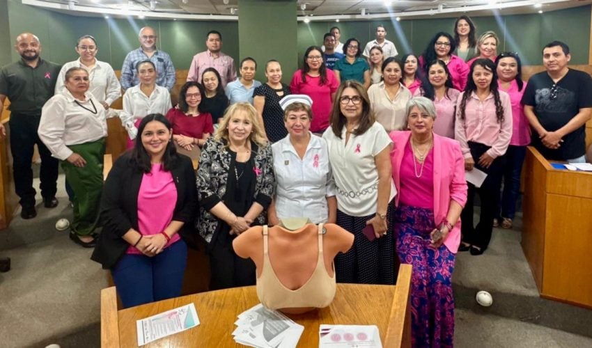 Impulsa IPSSET acciones de concientización en el Mes Rosa