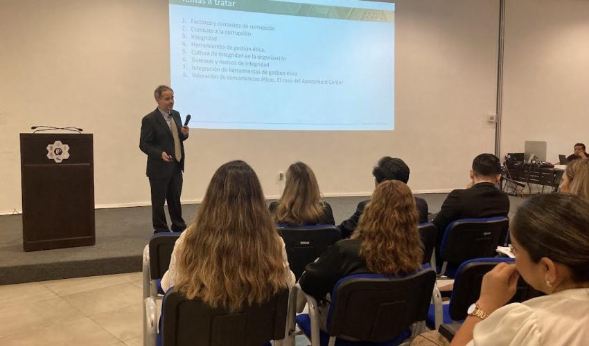 Realiza Contraloría Gubernamental Jornada de Ética y Prevención de la Corrupción