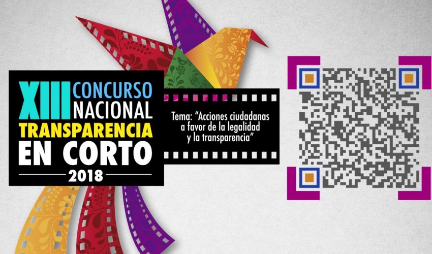 XIII Concurso Nacional de Transparencia en Corto 2018