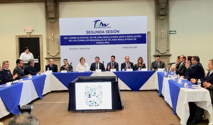 La Mejora Regulatoria es Prioridad para el Gobierno de Tamaulipas