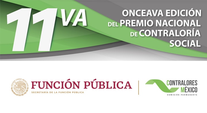 11va Edición del Premio Nacional de Contraloría Social