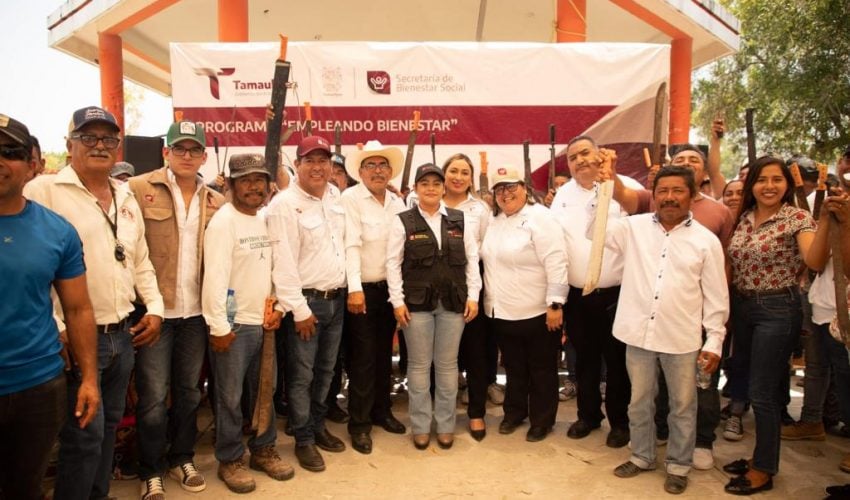 Arranca SEBIEN “Empleando bienestar” en Tamaulipas