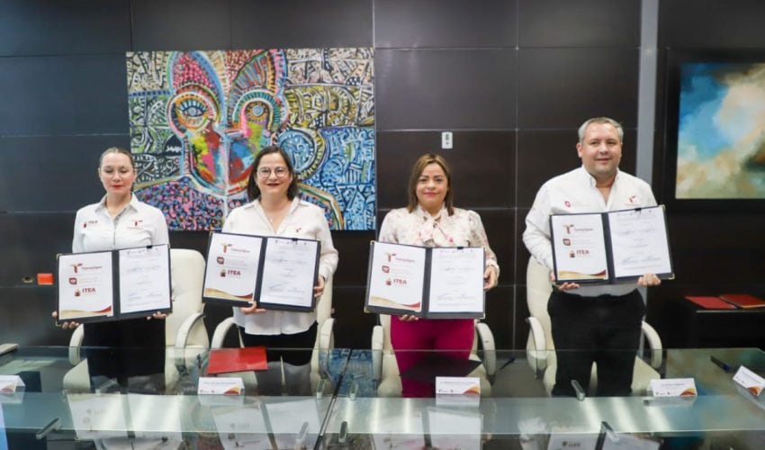 Firman SEBIEN, SET e ITEA, alianza para ampliar oportunidades educativas en Tamaulipas