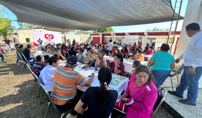 Implementa SEBIEN “Mercado del Bienestar” en el ejido Guadalupe Victoria