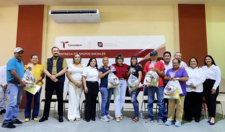 Llegan apoyos sociales a San Fernando