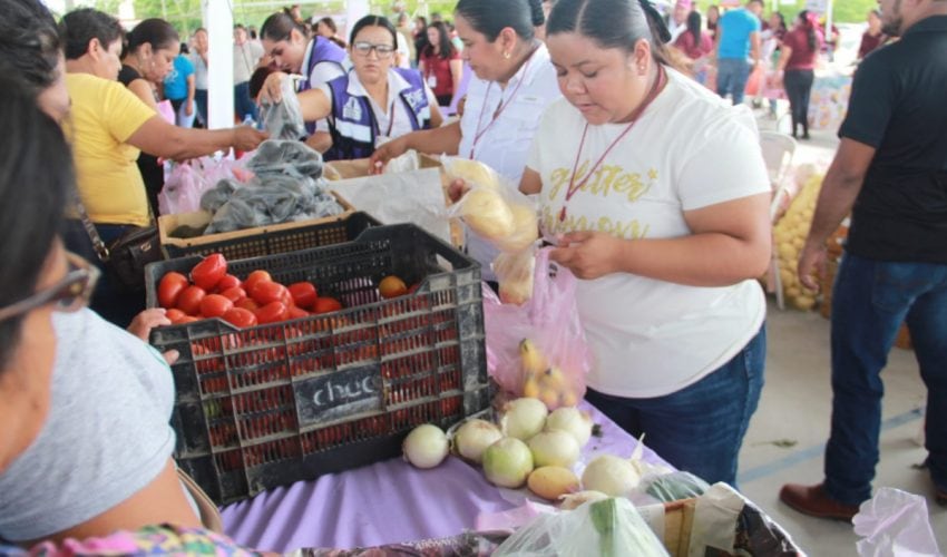 Lleva SEBIEN «Mercado de Bienestar» a González