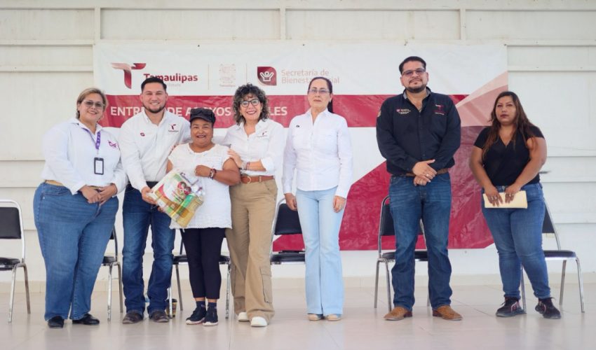 Lleva SEBIEN apoyos sociales y cultura a Río Bravo