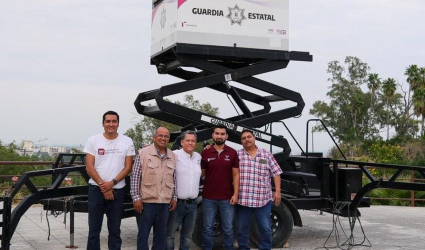 Refuerza SEBIEN vigilancia en parque La Loma en la capital tamaulipeca