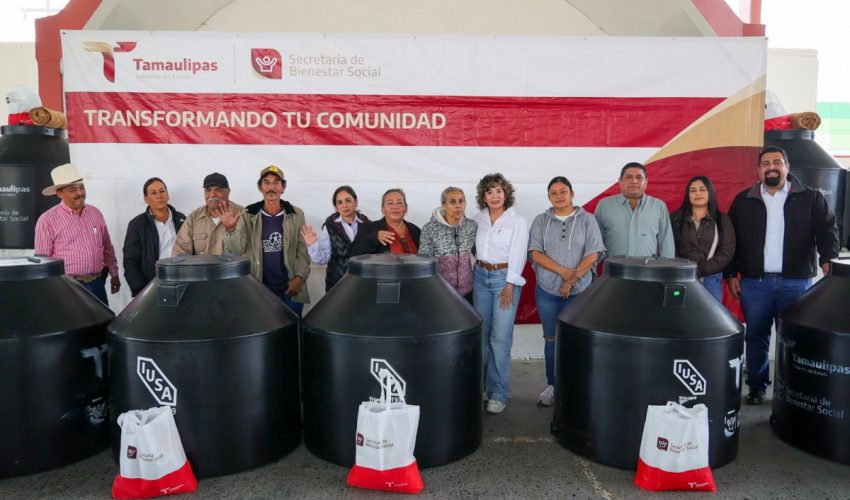 Lleva SEBIEN apoyos sociales a Hidalgo y Mainero