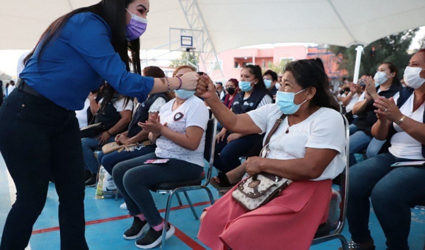 Reynosenses reciben apoyo alimentario por parte del Gobierno de Tamaulipas