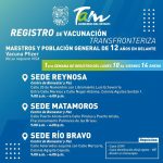 Lehrer und Tamaulipas ab 12 Jahren können den vom Gouverneur in den USA verwalteten Anti-Covid-Impfstoff erhalten