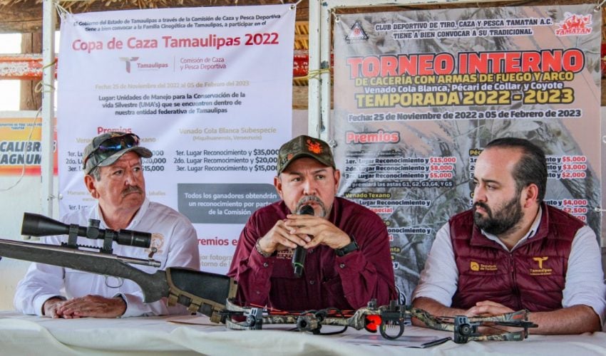 Inicia «Copa de Caza Tamaulipas 2022»