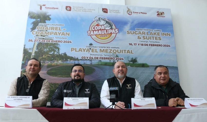 Será Tamaulipas sede de eventos de caza y pesca deportiva