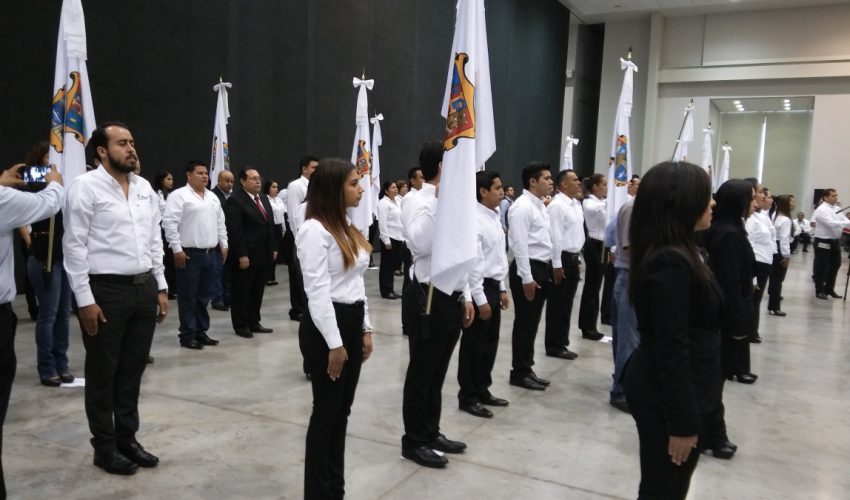 Contraloría Gubernamental presente en la «Conmemoración del LXXVIII Aniversario de la Creación del Escudo de Tamaulipas y Abanderamiento a Dependencias e Institutos Estatales»