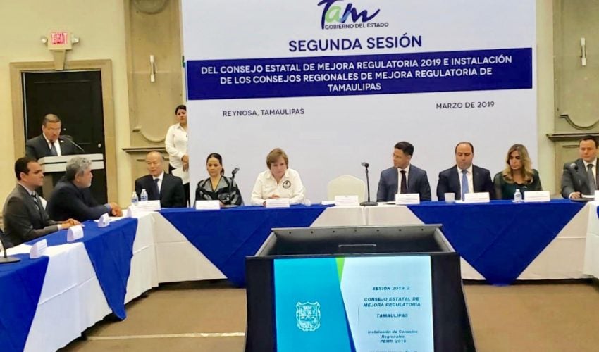 Impulsa Gobernador Francisco García Cabeza De Vaca Mejora Regulatoria en Tamualipas