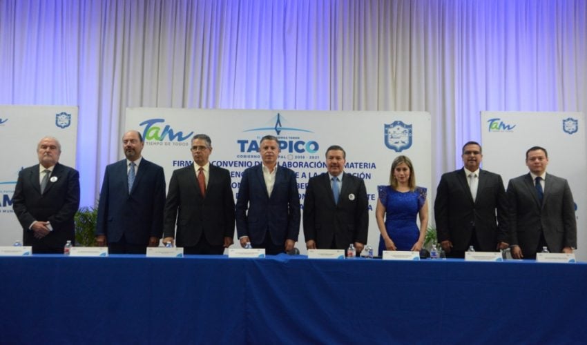 Contraloría Gubernamental Firmó Convenio con el Ayuntamiento de Tampico para Combatir la Corrupción