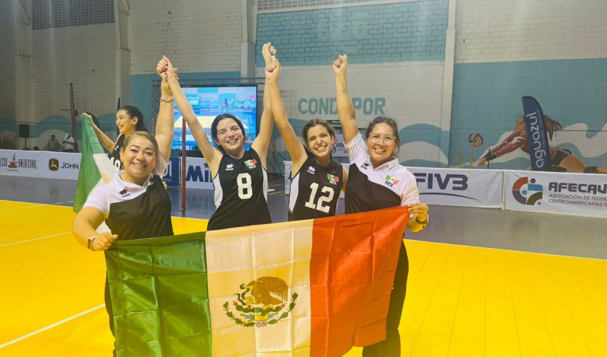 Tamaulipecas son históricas para el voleibol mexicano juvenil