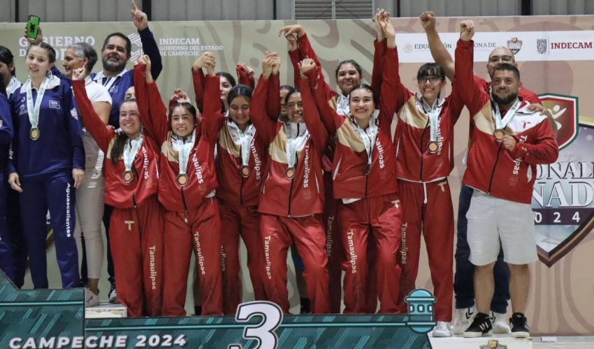 Aumenta conquista de medallas para Tamaulipas en Nacionales Conade 2024