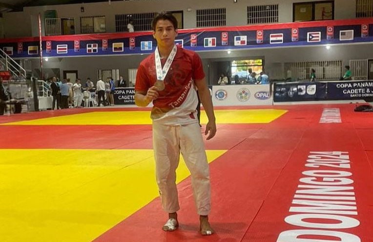 Frida Maya y Eduardo Sagastegui brillan en el Panamericano de Judo en República Dominicana