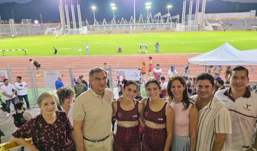 Asiste gobernador Américo Villarreal al cierre exitoso del Macro Regional CONADE en Tamaulipas