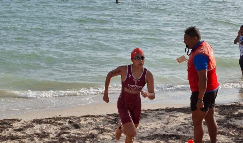 Triatlón de Tamaulipas suma ocho medallas en Olimpiada Nacional CONADE