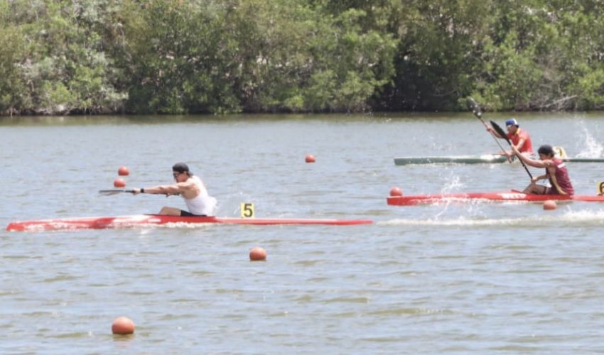 Brilla Tamaulipas en canotaje con ocho medallas en Olimpiada Nacional