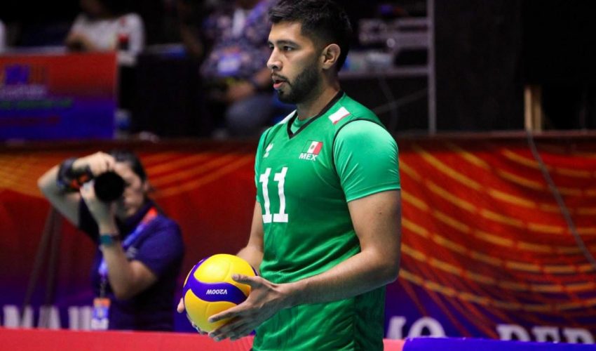 Destaca tamaulipeco en Copa Panamericana de Voleibol con la Selección Mexicana