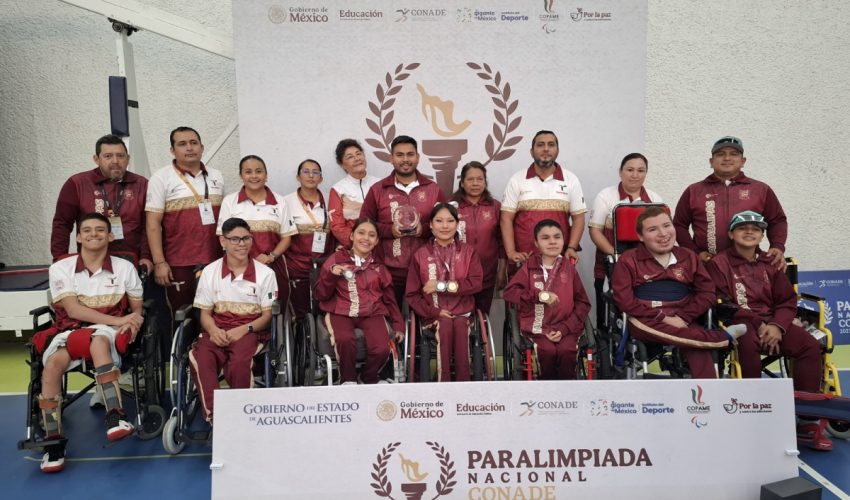 Tamaulipas cierra participación en boccia y paranatación con 16 medallas en la Paralimpiada Nacional 2025