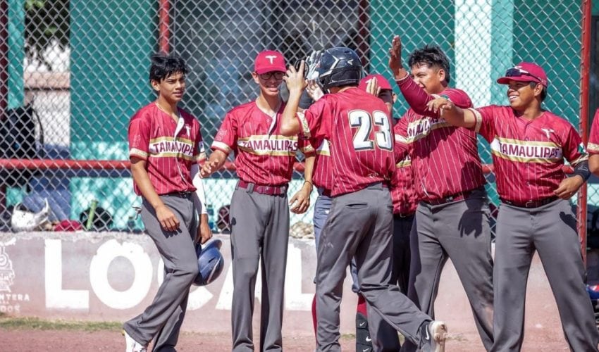 Realiza INDE Tamaulipas fase estatal de voleibol y béisbol rumbo a Olimpiada Regional 2026