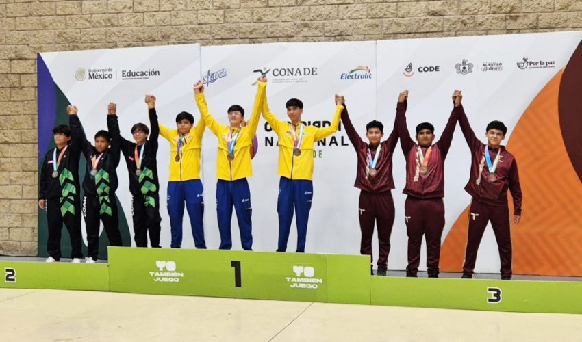 Celebra Tamaulipas 50 medallas en la Olimpiada Nacional 2026