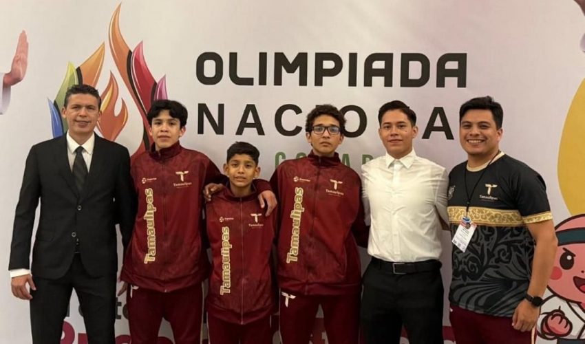 Imparables los atletas tamaulipecos; ganan trece medallas más en la Olimpiada Nacional 2026