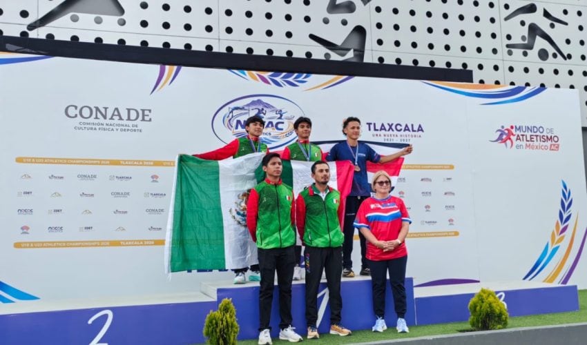 Conquista Tamaulipas oro y plata en el Campeonato NACAC Sub-18