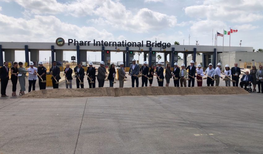 Arranca expansión del Puente Internacional Pharr