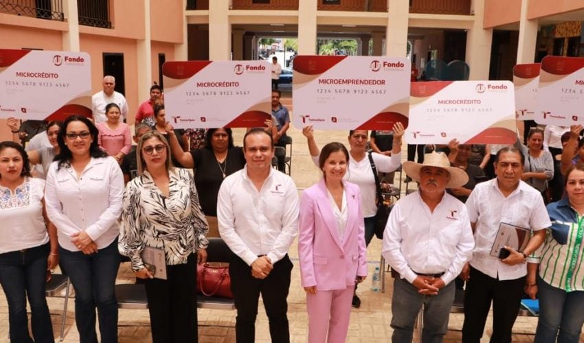 Entrega Ninfa Cantú recursos de Fondo Tamaulipas a emprendedores