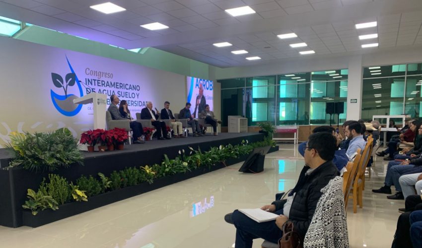 Participa Tamaulipas en Congreso Interamericano de Agua, Suelo y Agrobiodiversidad