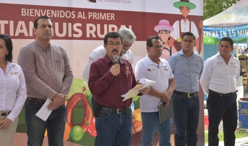 Gobierno de Tamaulipas realizó con éxito Primer Tianguis Rural