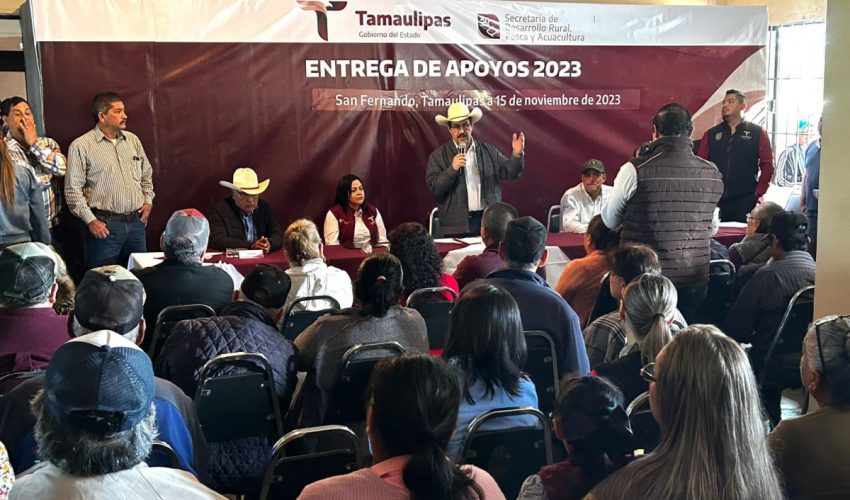 Entrega Gobierno del Estado incentivo a cerca de 9 mil productores agrícolas