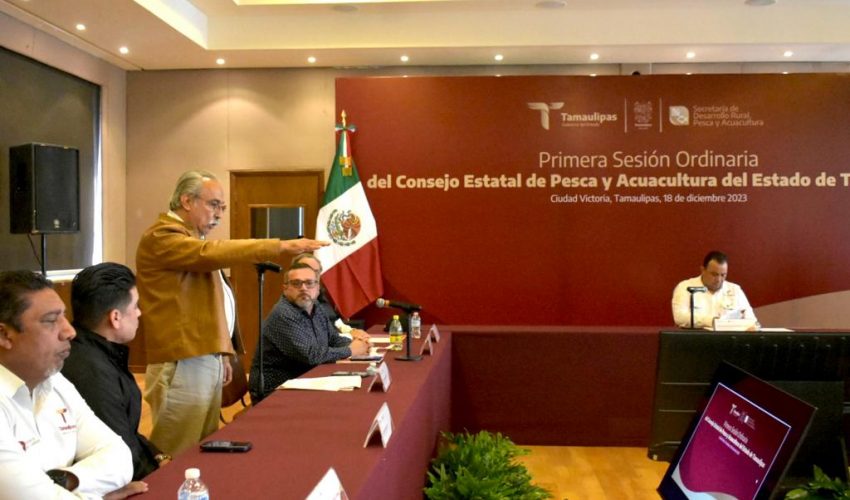 Realizan Primera Sesión Ordinaria del Consejo Estatal de Pesca y Acuacultura