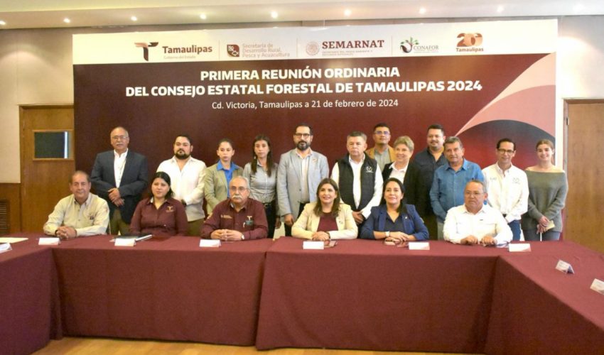 Realizan primera reunión ordinaria del Consejo Estatal Forestal 2024