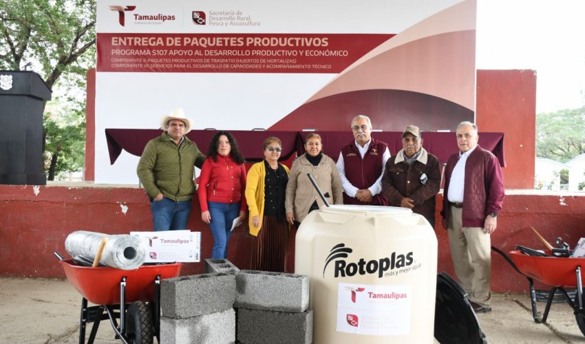 Fomentan autosuficiencia alimentaria con paquetes productivos de traspatio 