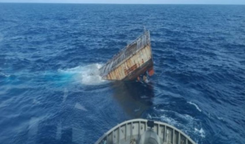 Impulsa Tamaulipas creación de un arrecife artificial con el hundimiento del Ex-Buque “Huracán”