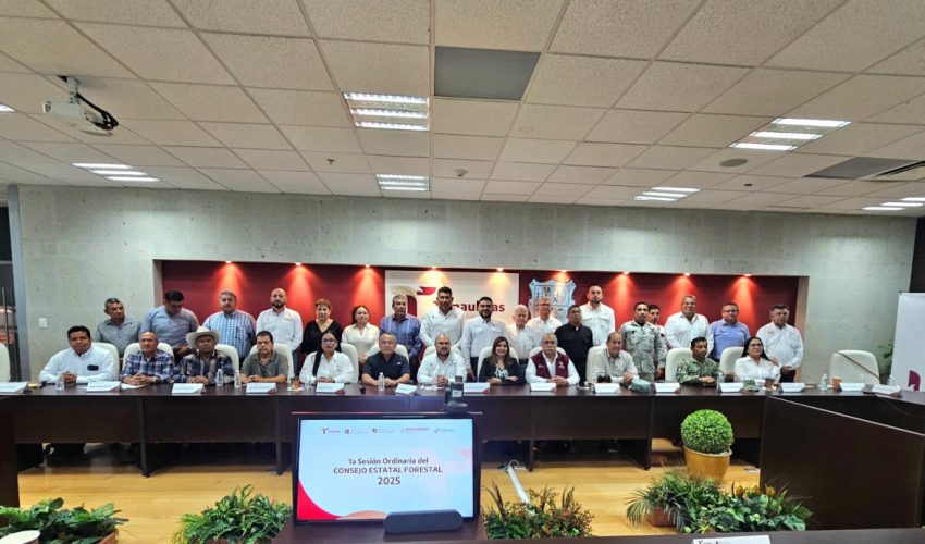 Impulsan conservación y desarrollo sostenible en Tamaulipas con la instalación del Consejo Estatal Forestal 2025