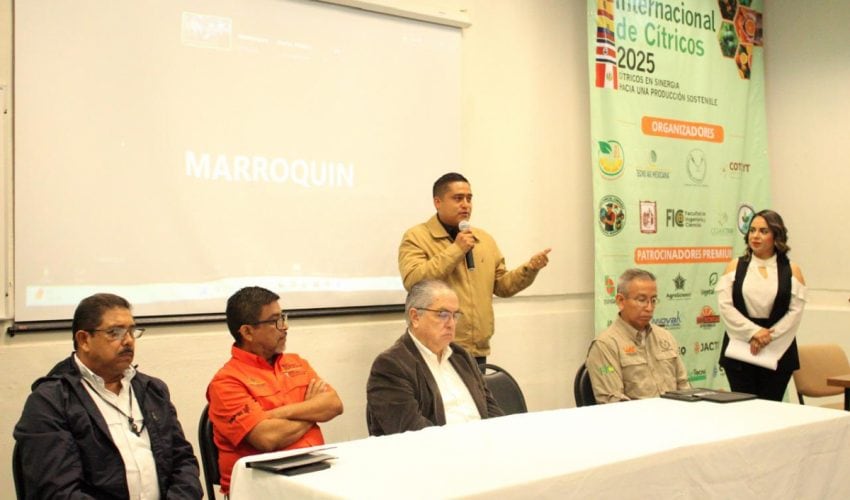 Celebran en Güémez el segundo Congreso Internacional de Cítricos 2025