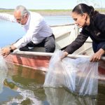 Promueven repoblamiento pesquero en Tamaulipas con la liberación de 8 mil alevines