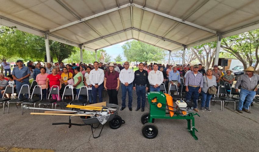 Campo tamaulipeco se fortalece con apoyos directos a productores