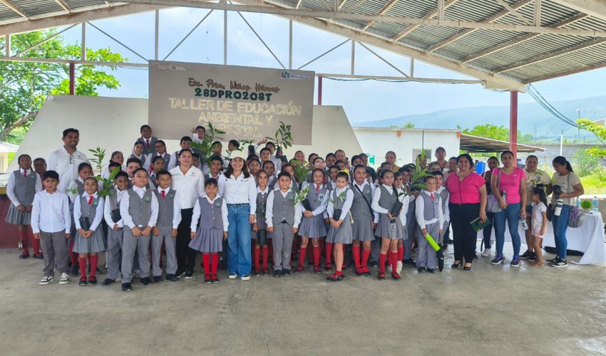 Llevan educación ambiental y cultura forestal a estudiantes de Antiguo Morelos