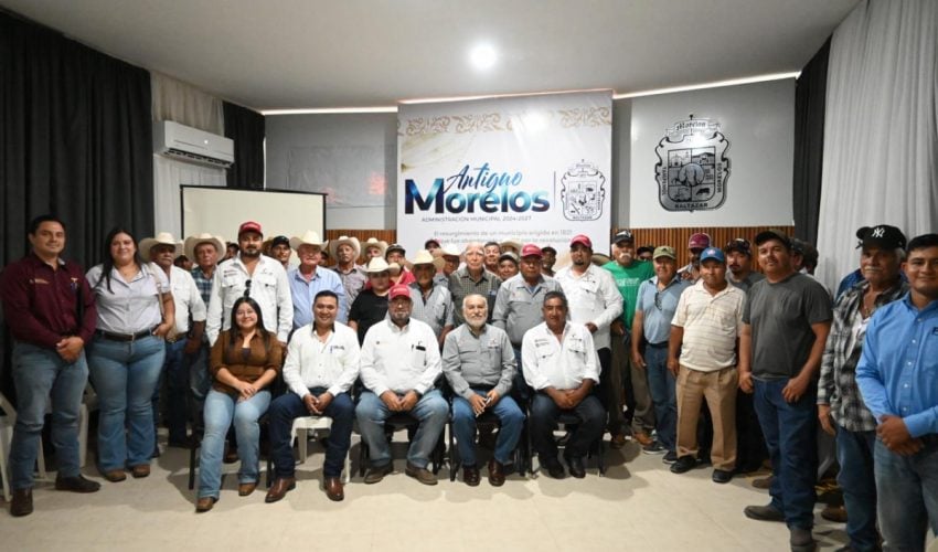Mejoran actividad ganadera con capacitación a productores de Antiguo Morelos